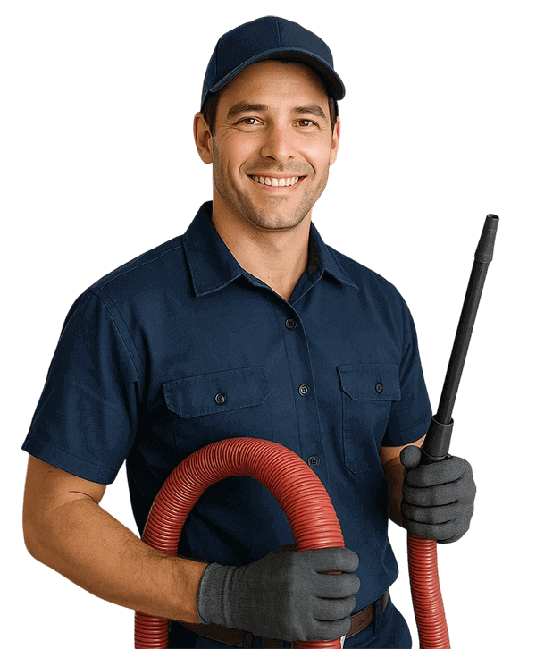 El Lago TX air duct and dryer vent cleaning technician